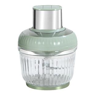 龙德利新款碎肉机家用大功率三杯全自动搅拌大容量家用辅食机多功