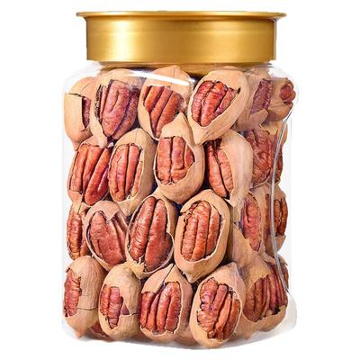 逸口香年货手剥碧根果奶油味坚果