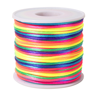 端午节五彩色绳diy编织手链脚链半成品儿童手工课材料中国结线材