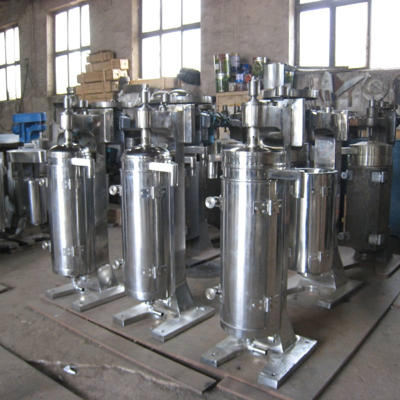 食品生物沉降GQ150型高速管式离心机中药渣分离生物制品分离机