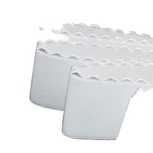 高弹力银色灰色松紧带加厚字母橡皮筋个性松紧花边彩色对折包边条