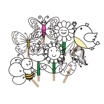 启汐美工区早教小班涂鸦幻彩片