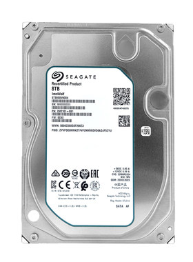 希捷酷狼nas存储机械硬盘监控8TB