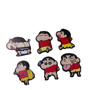 图案蜡笔小新自粘皮革修补贴皮包书包沙发电动摩托车汽车座椅补丁