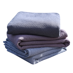 毛毛雨床单纯棉单件加厚磨毛床盖纱布全棉180x200单人被单床笠冬