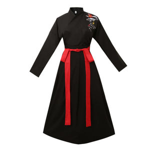 原创中国风大码汉服男古风男士仙气情侣款侠客书生男女学生班服冬