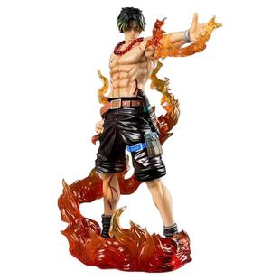 海贼王GKAS火焰指尖艾斯手办顶上决战站姿场景动漫手办模型摆件