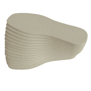 10双装加厚羊毛毡鞋垫吸汗保暖舒适透气冬季毡子棉鞋垫水洗可裁剪