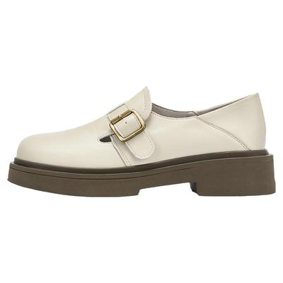 达芙妮厚底乐福鞋百搭