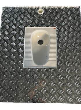 台式一体免挖坑蹲便器铝板一体蹲坑侧排蹲便器免砌台移动厕所底座