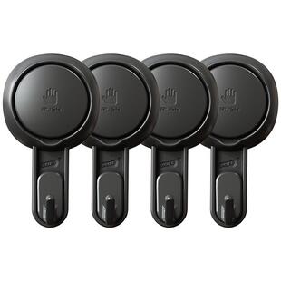 太力吸盘挂钩免打孔强力承重墙壁无痕粘胶毛巾真空粘钩厨房置物架