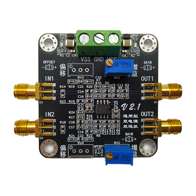 双通道放大模块同相反相NE5532