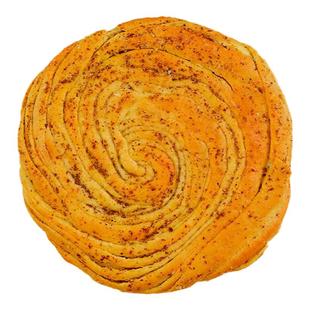 陇禾源千层烤馍甘肃特产烤花馍手工烤花卷平凉锅盔胡麻饼2个装