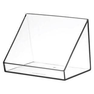 卫生间镜柜收纳盒洗漱台化妆品口红置物架浴室壁挂式斜口整理盒子