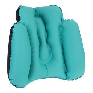 按压式充气腰垫飞机旅行长途护腰靠垫腰枕高铁二等座睡觉神器便携