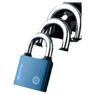 梅花锁防盗铁挂锁家用学生宿舍柜子小锁头铜锁芯户外锁蓝塑铁锁