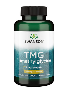 【自营】Swanson斯旺森TMG甜菜碱500mg胶囊降同型叶酸 护心脑健康