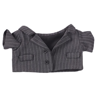 20厘米娃衣西装明星同款红色西服西裤礼服15CM棉花娃娃换装西装