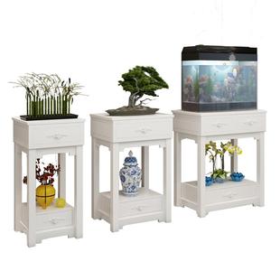 多层花架置物架鱼缸架底座底柜现代简约落地客厅花盆架鱼缸底架子