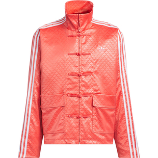 Adidas/阿迪达斯正品三叶草男女新中式唐装盘扣外套JW1961