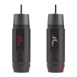 Mps插头Pioneer-8G/10G镀金发烧音响信号线RCA莲花插头端子