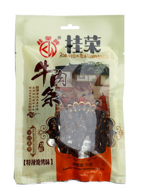 桂荣特辣烧烤味牛肉条