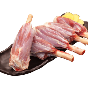 额尔敦有机羊小腿原切羊腿羊腱子肉烧烤食材正宗内蒙古羔羊小羊腿