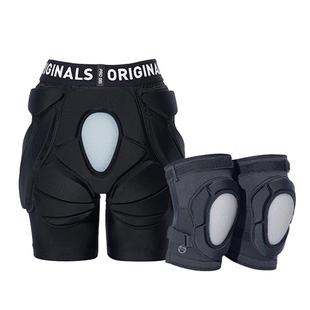 狗斯基&ShanHigh山海专业滑雪硅胶护具内穿男女护臀护膝套装新款