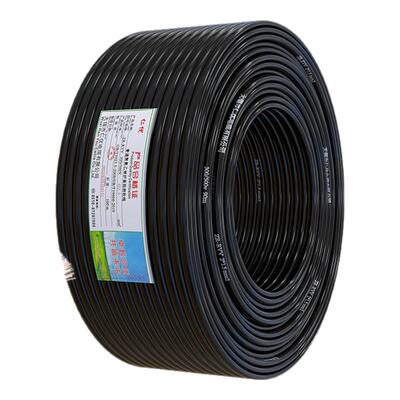 国标RVV纯铜芯2 3 4芯电线软线0.5 0.75 1平方监控护套线电缆线