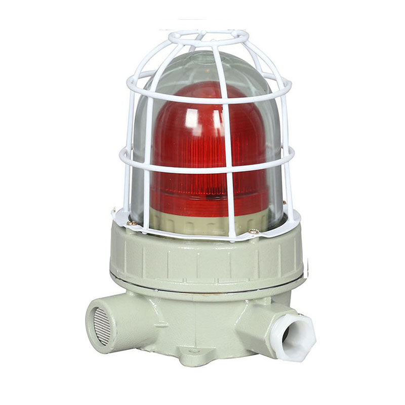 BBJ防爆声光报警灯器220V 24V 12V 90-110分贝LED防爆声光报警灯