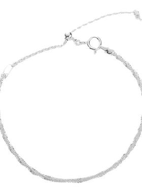 925纯银满天星简约气质吊坠素链