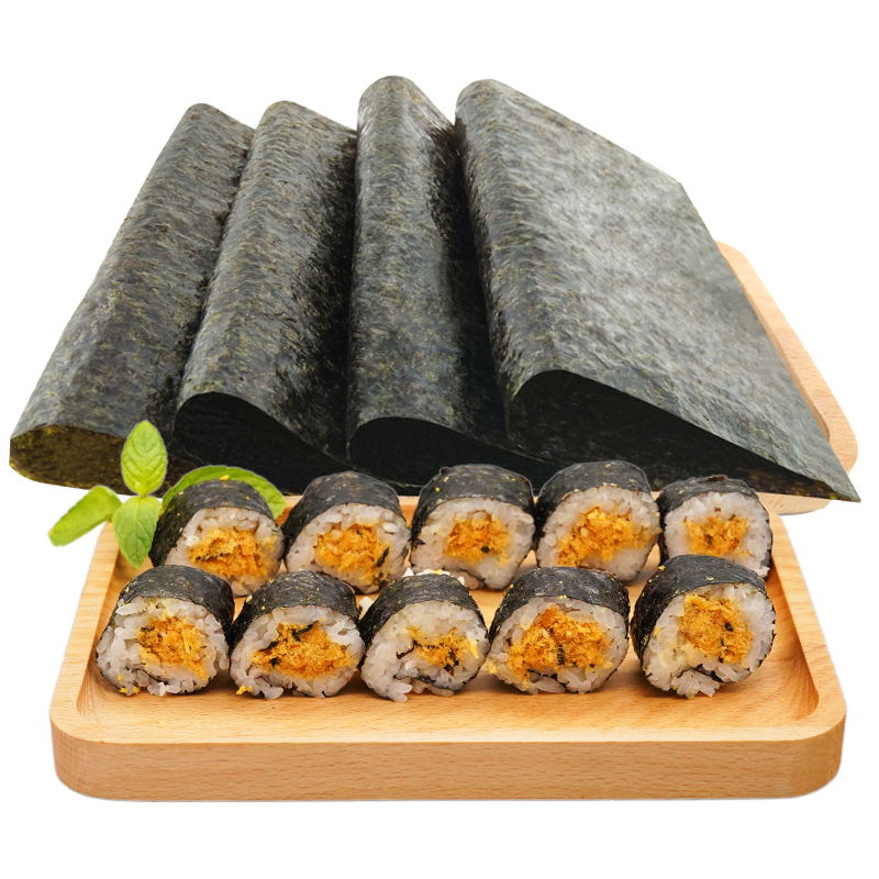 寿司海苔盈轩墨绿脆香包饭烤海苔