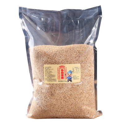 实惠装！熟白芝麻5斤商用装