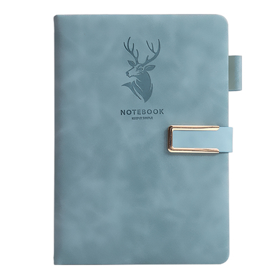 搭扣皮面笔记本本子加厚360页