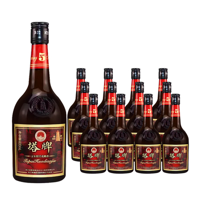 塔牌黄酒绍兴花雕五年陈老酒