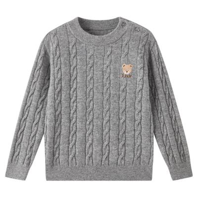 【抗静电5A抗菌】PawinPaw卡通小熊童装25年秋冬男女童绵羊毛毛衣