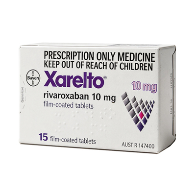 进口利伐沙班片10mg拜瑞妥原研药拜耳Bayer预防静脉血栓原装正品