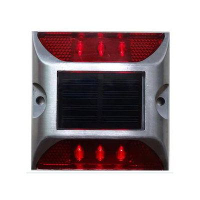 太阳能铸铝道钉反光夜间爆闪灯