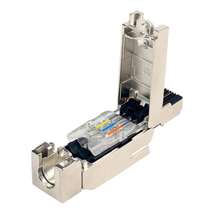 艾莫迅适用水晶头profinet网线接头pn插头RJ45工业4芯901-1BB10