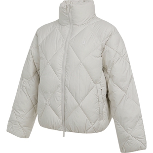 NIKE耐克女子jordan运动休闲保暖立领棉服外套HV0418-104