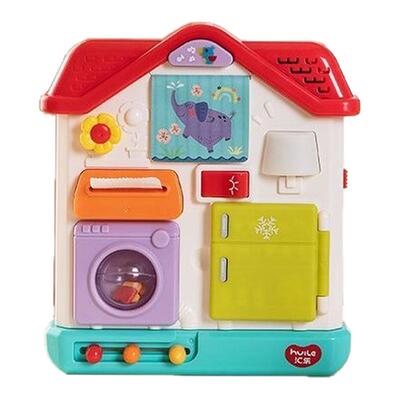 汇乐蒙氏训练屋忙碌板益智玩具