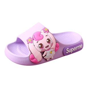 奇妙萌可女童拖鞋儿童凉拖鞋夏季新款女孩卡通宝宝室内亲子防滑