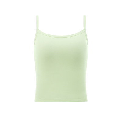 半练凉感莫代尔吊带背心女带胸垫一体式内搭免文胸遮副乳显瘦美背