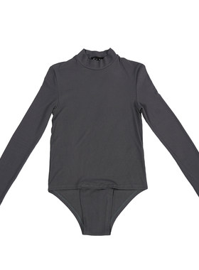 涂一现代舞蹈练功服男紧身连体服