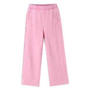 【商场同款】安奈儿童装女童裤子秋新款阔腿牛仔裤AG536161