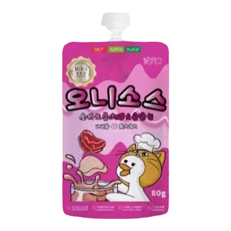 妮吖生骨肉主食酱包增肥发腮营养