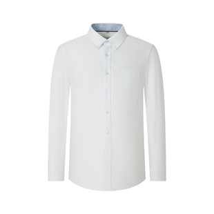 杉杉衬衫男款长袖2025春秋季新款免烫商务男士衬衣纯棉牛津纺内搭