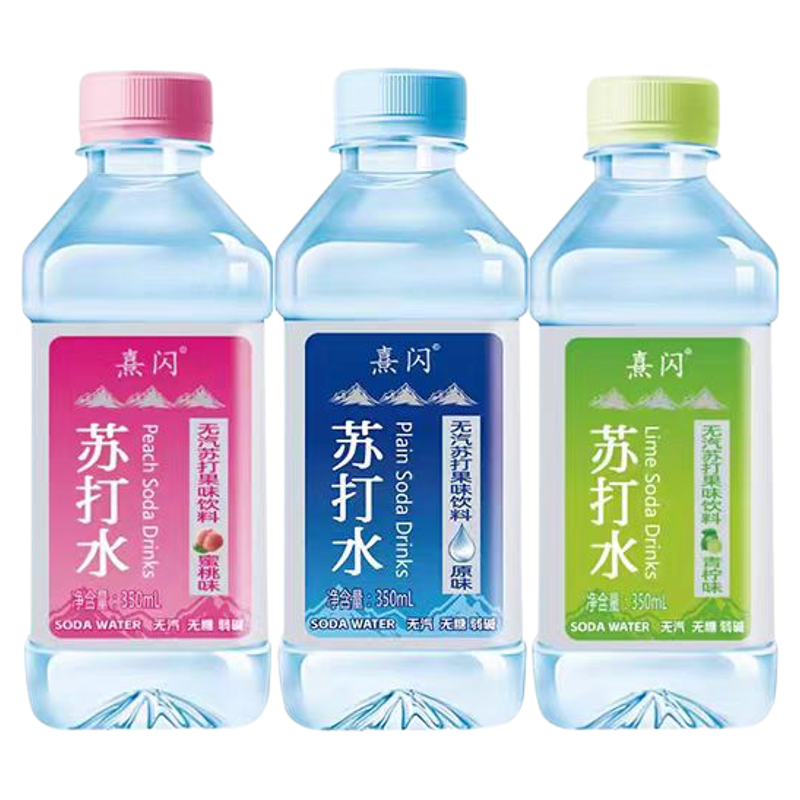 【买12瓶送12瓶】到手24瓶天然弱碱苏打水夏季常备350ml*24瓶特价