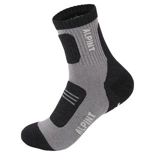 埃尔蒙特户外徒步袜男专业登山袜女CoolMax袜子加厚速干透气四季