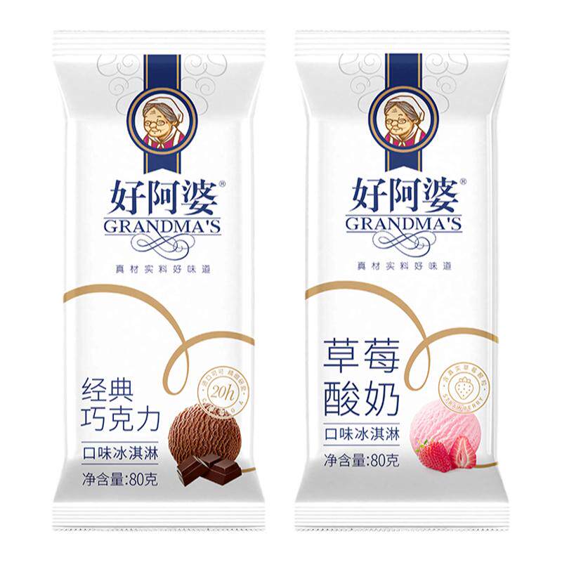 12支好阿婆经典巧克力草莓酸奶